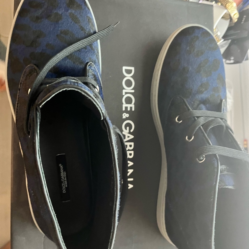 BRAND NEW WITH BOX, paperwork and dust bag D&G sneakers size 8 mens - Picture 12 of 16